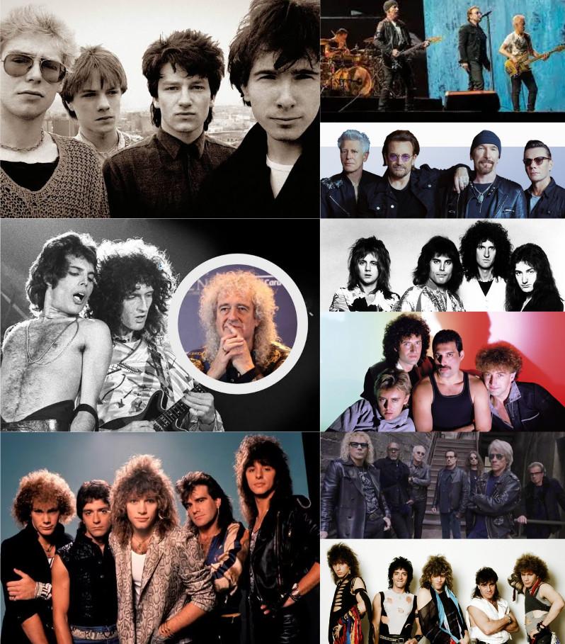  Boom da Música Pop e Rock na década de 80: Rock de Estádio
