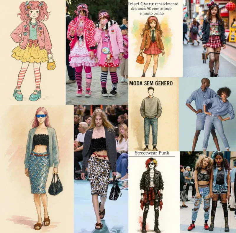 Tendências em Alta na Moda Harajuku