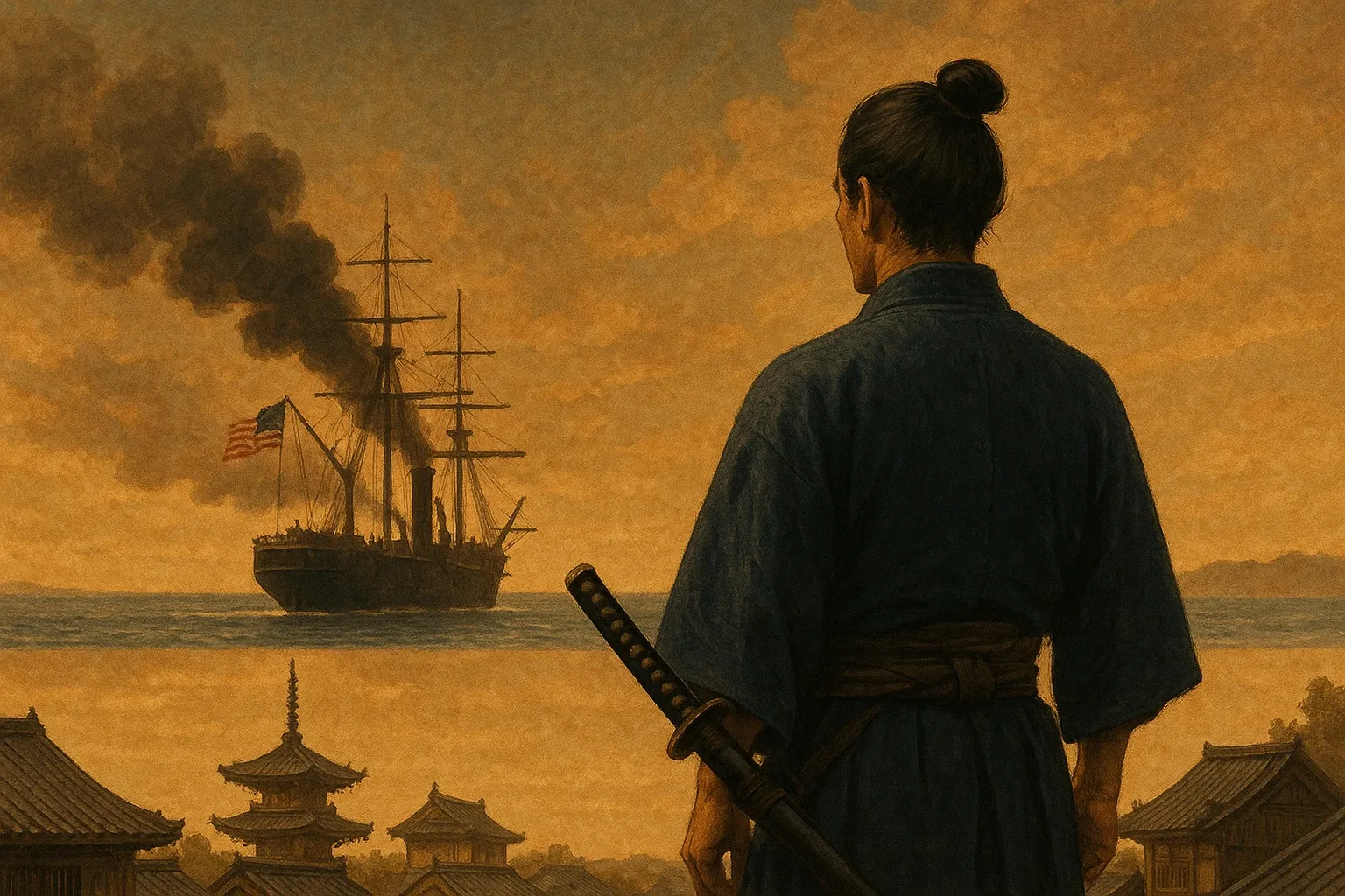 O Bakumatsu e o Tratado de Kanagawa: O Japão no Fim do Xogunato Tokugawa